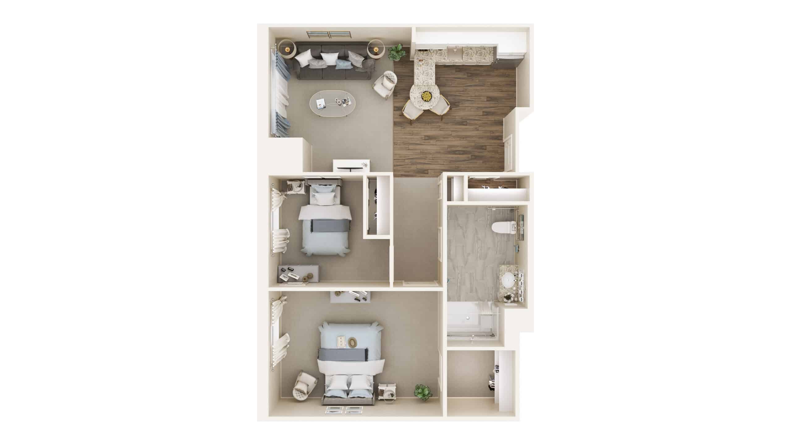 Encore - Assisted Living Floor Plan