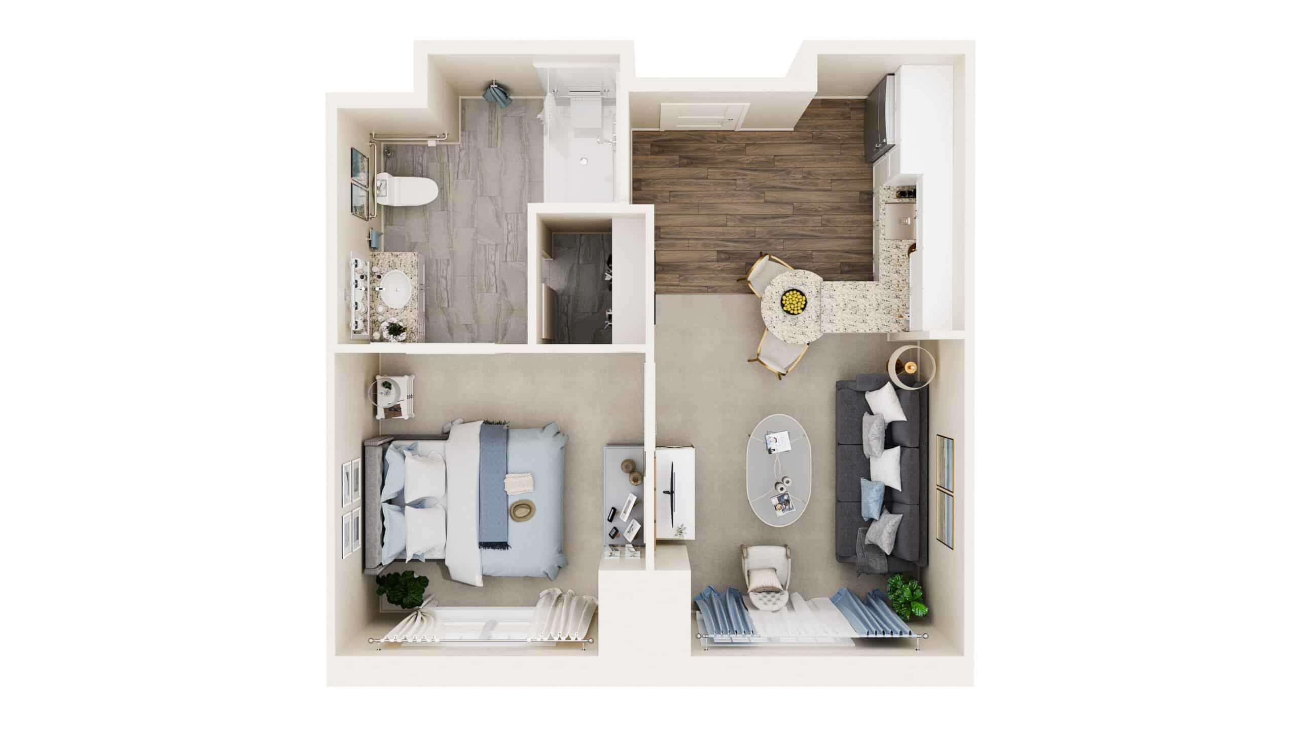 Harmony - Assisted Living Floor Plan