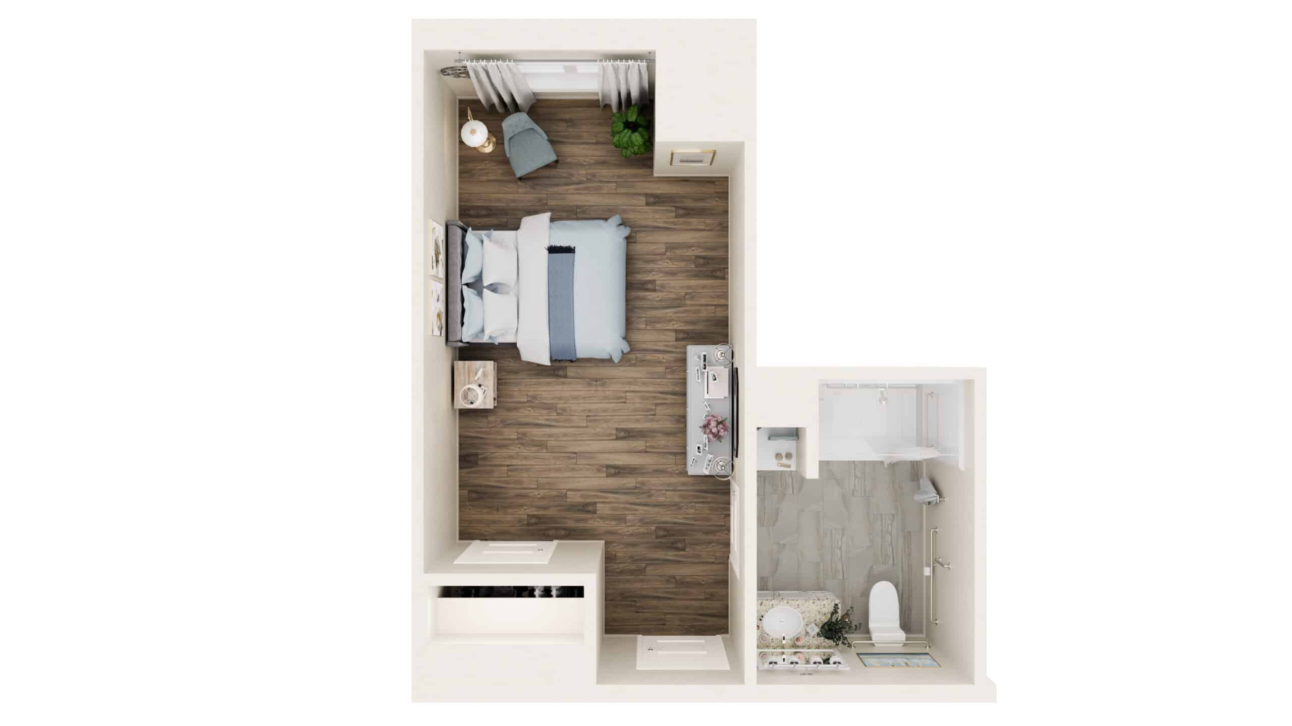Medley - Memory Care Floor Plan